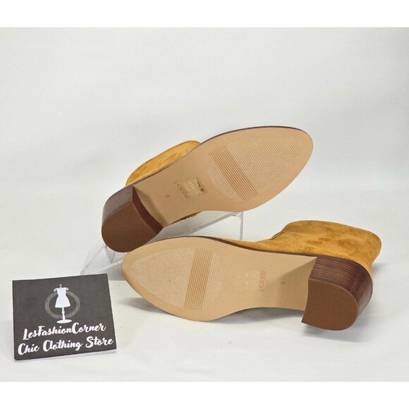 NWOB J Crew Women’s Golden Brandy Suede 2” Block Heel Booties Size 9 1837 - Picture 10 of 16